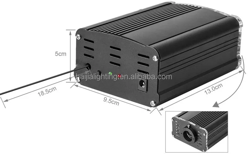 customized 100-1300 stars Car roof universal twinkle and shooting star 2 in1 dynamic ambient fiber starlight headliner kit