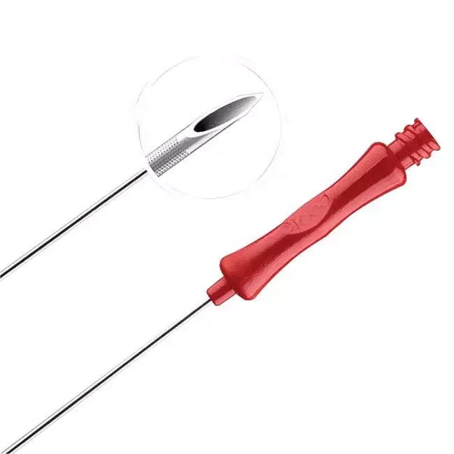 medical double oocyte needle 21G