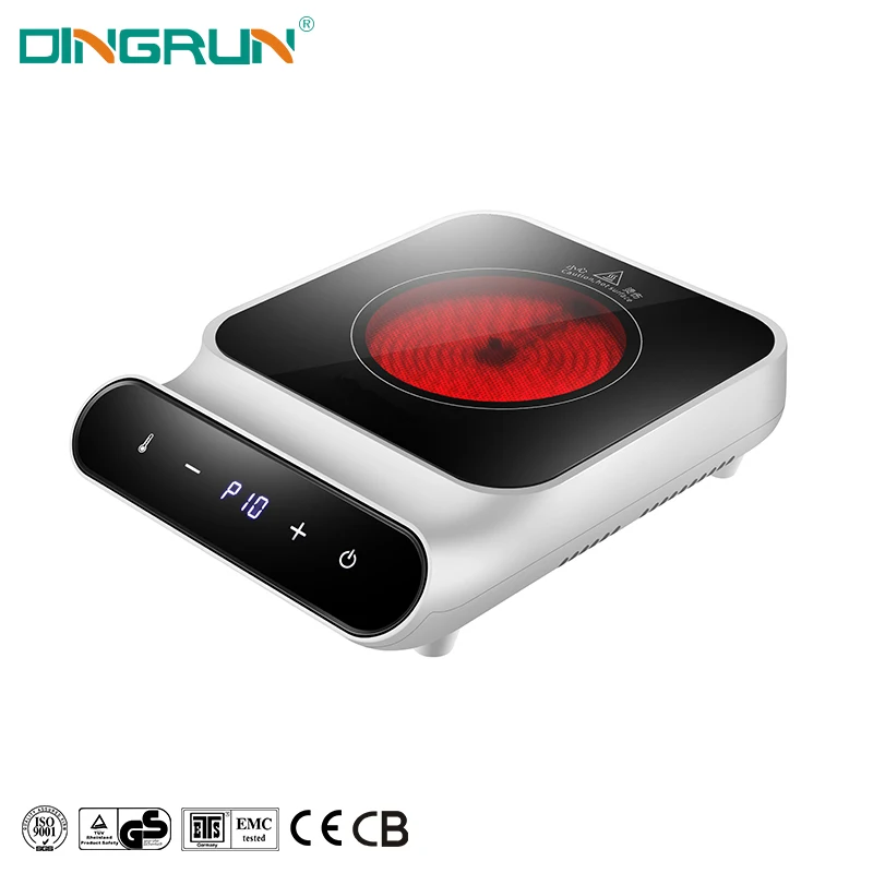 Top Quality Multifunction Hotpot Infrared Stove Table Top 1 Burner Electric Ceramic Cooker Induction Hob