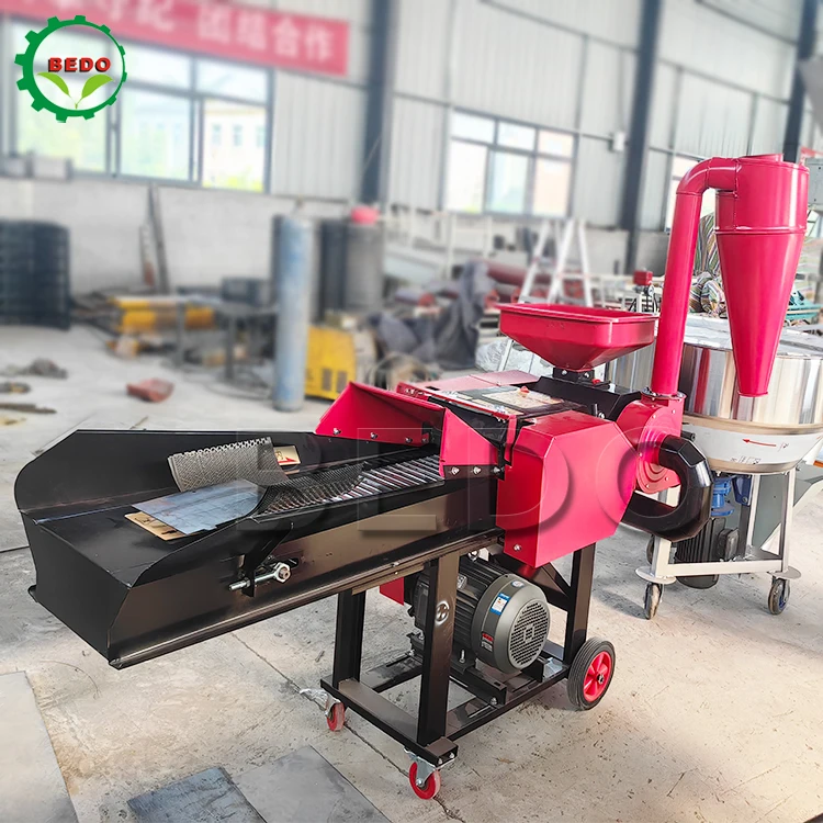 Electric Animal Feed Cow Grass Cutting Kneading Gasoline Corn Straw Chopper Diesel Engine Silage Hay Chaff Cutter Machine