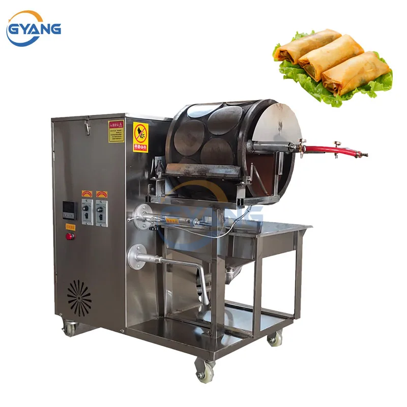 Industrial Dough Sheeter Machine Small Spring Roll Pastry Sheet Making Machine Line