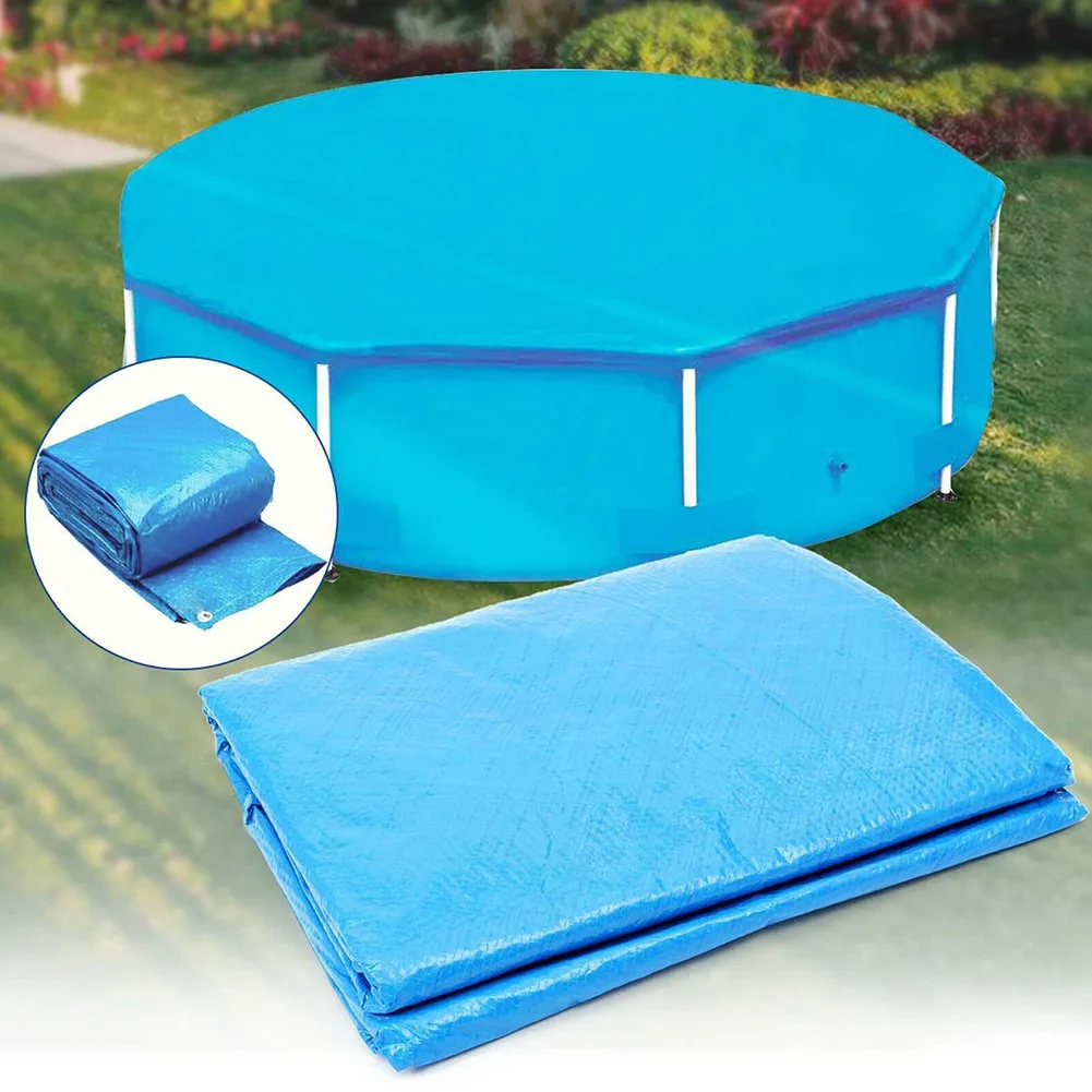 HIFUN Blue Pool Cover High Quality Waterproof Easy Installation Swimming Pool Cover