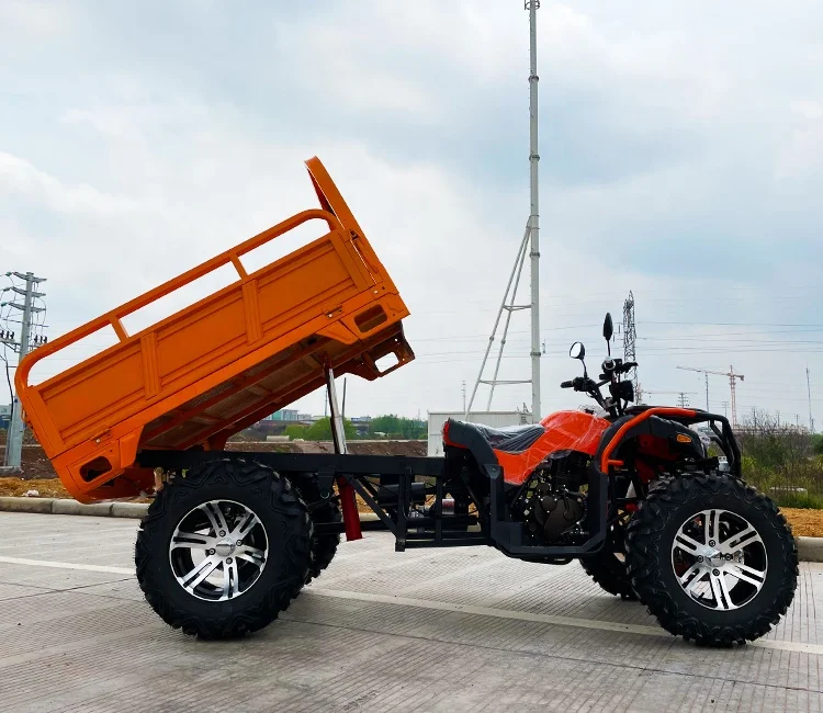 New four-wheel farmer ATV SUV four-wheel 300cc 4x4 four-wheel ATV with Trailer