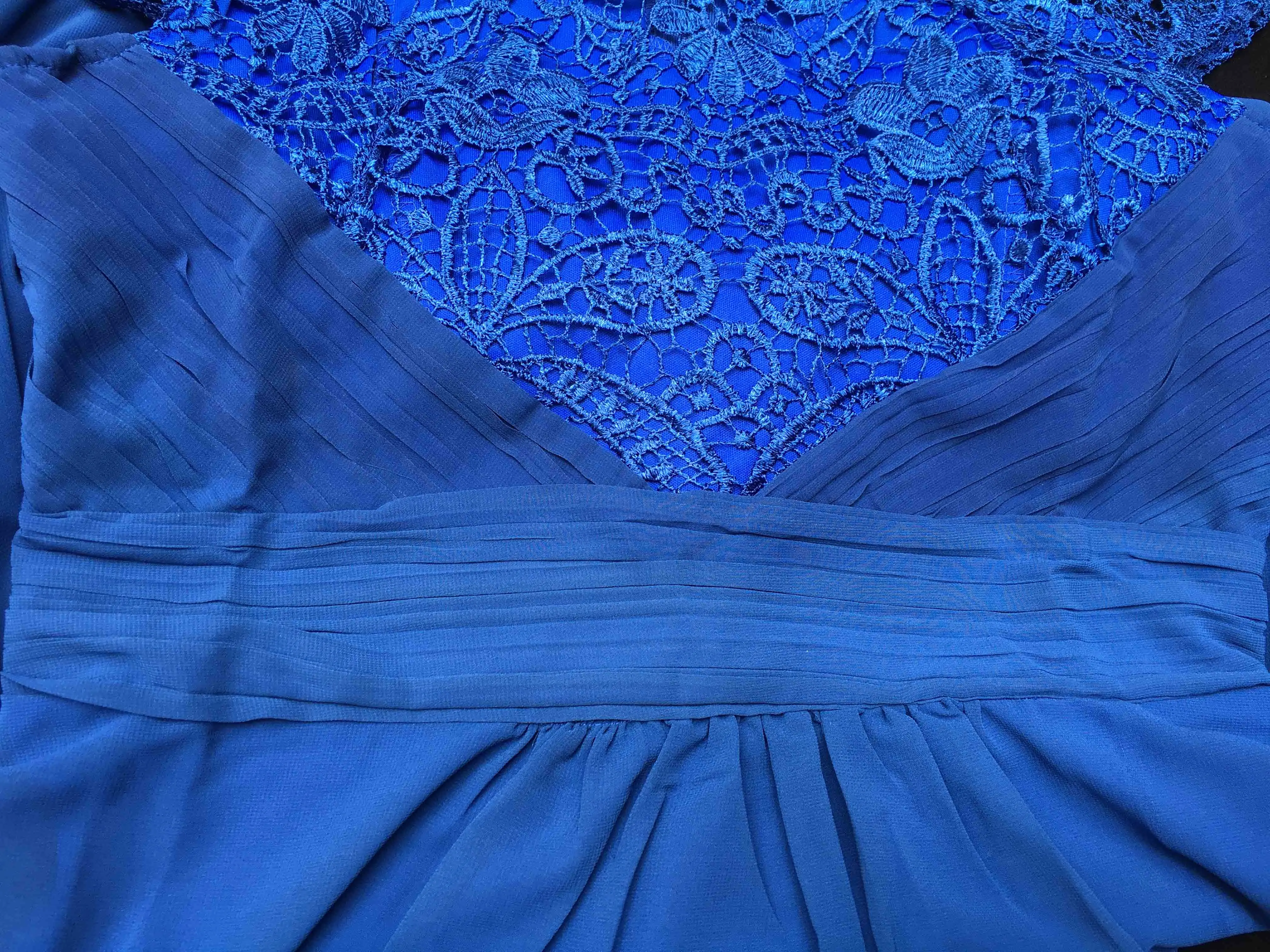 New Style Lace Chiffon Large Hem Elegant Casual Dress Short Sleeve Party Holiday Clothing For Women Bridesmaids Prom