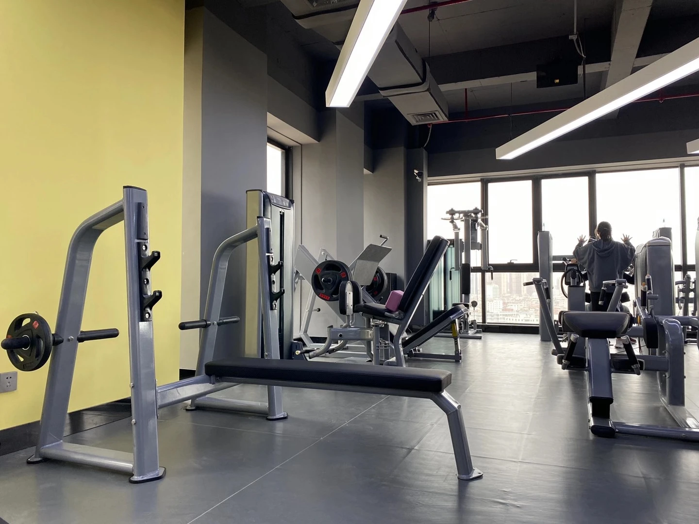 Matrix Sports Fitness Muscle Training Equipment Flat Press Bench