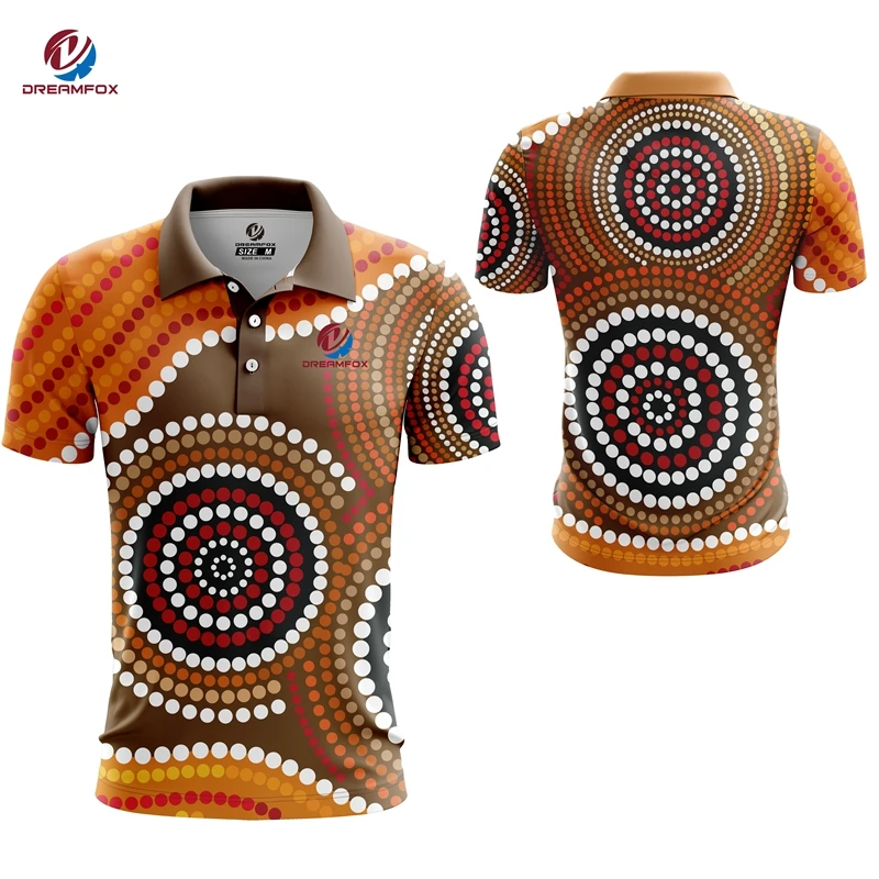 High quality australian kangaroo dot painting t shirt for women/men, full sublimation t-shirt design wholesale tshirt printing