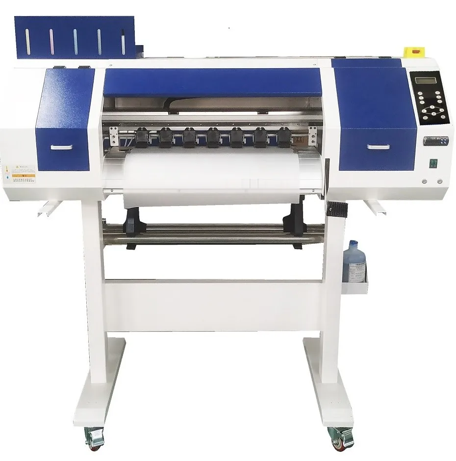 with 2pcs digital nozzles, Label Printer White Ink Pyrography Film Automatic t-Shirt Pet Printer, Inkjet Printers