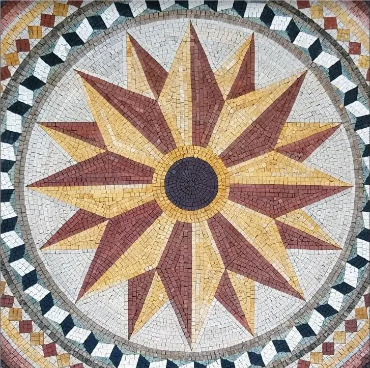 Beautiful Art Painting Mosaic For Floor Or Wall  Mosaic Pattern Mural  Decoration