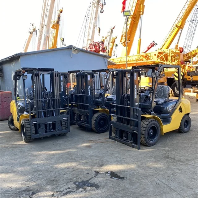 Оригинальный японский дизельный вилочный погрузчик komatsu FD30 3 тонны FD25 FD40 FD50 низкая цена