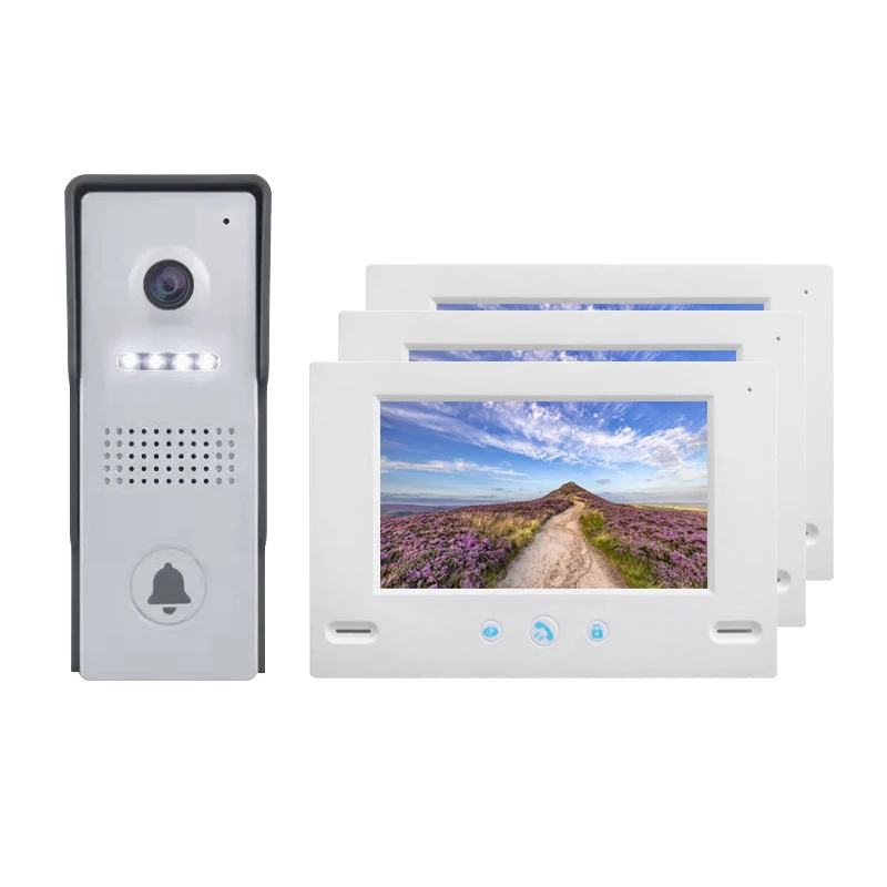 Ip Intercom System Doorbell Camera Smartphone Apart Video Door Phone  Intercom Multi Apartment
