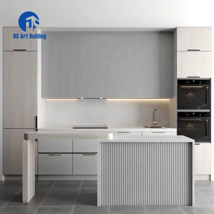 DS Melamine Kitchen Cabinets Kitchenette All In One Mini Kitchen For Apartments And Hotel