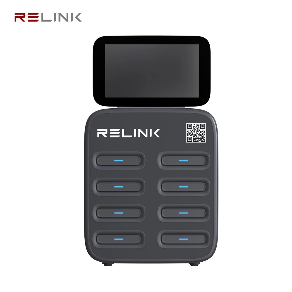 8 Ports Customize Charger Box Shared Power Bank Station Rental Mobile Charging Station