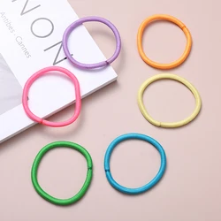 BSCI Audited Factory Wholesale Fashion Women Girls Basic Hair Accessories Thin Black Elastic Hair Ties Hair Elastic Band