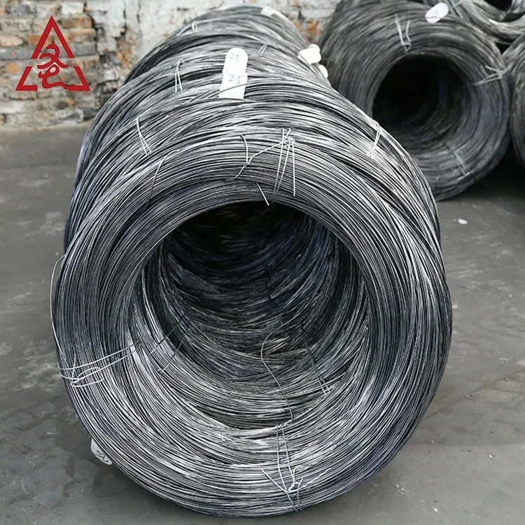 Черная жесткая железная проволока Xiangtai 1 2 мм-6 5 мм для изготовления гвоздей черная