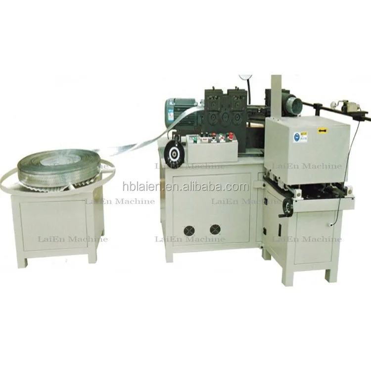 Spiral filter mesh production machine