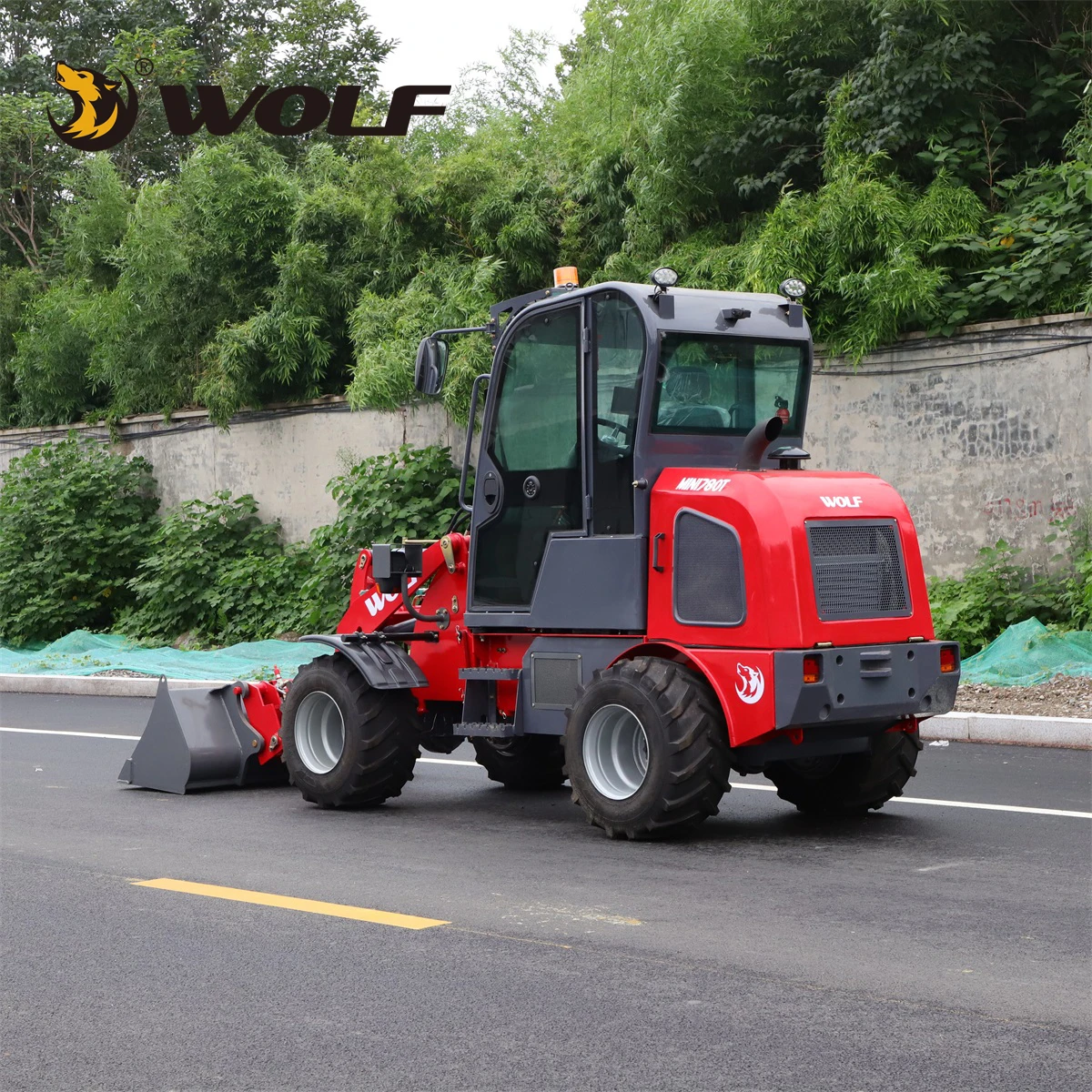 Wolf 1t Mini780T Garden Loader Farm Loader Mini Wheel Loader Price