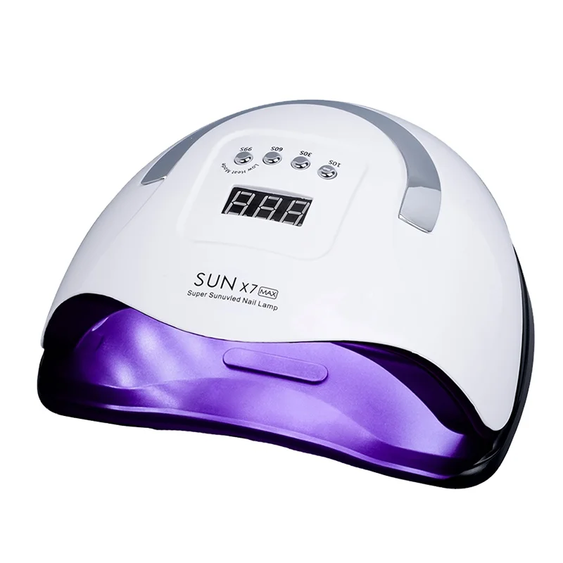 180W Professional  UV LED Lamp 57 Beads Nail Light All Gel Polish For Gel Manicure Tool Nail Lamp Sun X7 Max