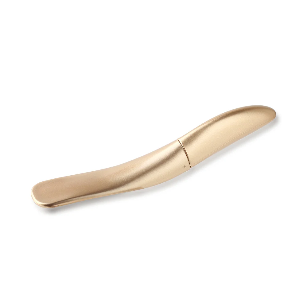 Luxury Fashion Design Vegan Makeup Liquid Eyeliner Pen Long Wearing Cosmetics Crook Gold Eyeliner Pencil With No Logo