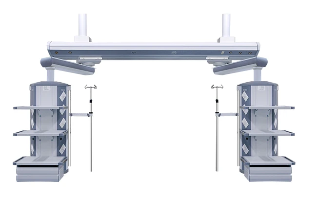 Раздельный медицинский подвесной мост для влажной и сухой зоны, подвесной мост icu, оборудование для больниц