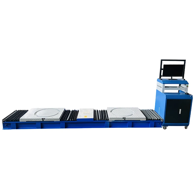 SHINELY Auto Car Vehicle Test Line Vehicle steering angle tester with control system for trucks and cars