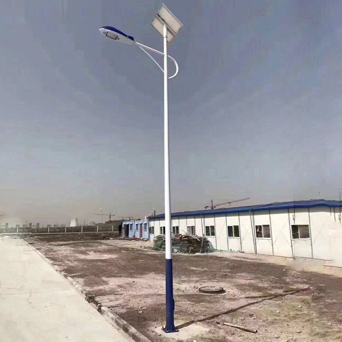 Huatai дешевые использованные осветительные стойки 6 метров 7 в большом количестве для продажи горячеоцинкованные уличные