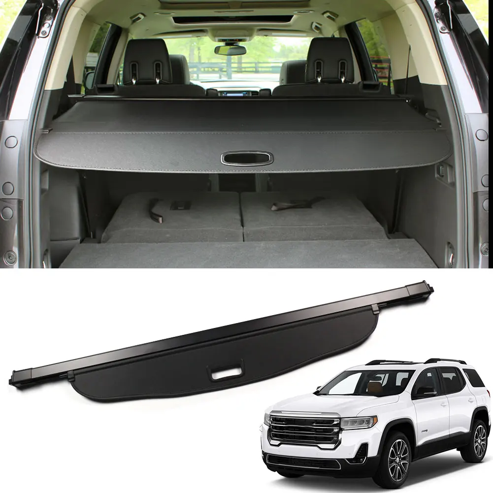 car accessories 2023 2024 OEM ODM Retractable Cargo Cover for GMC Acadia 2017-2022  Rear Trunk Curtains Bopar Parcel Shelf  Car Accessories