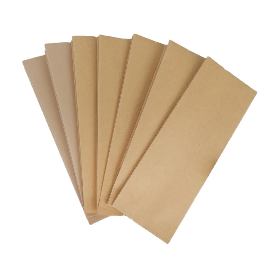 Latest china new model side gusseted foil lined brown new design kraft paper bag