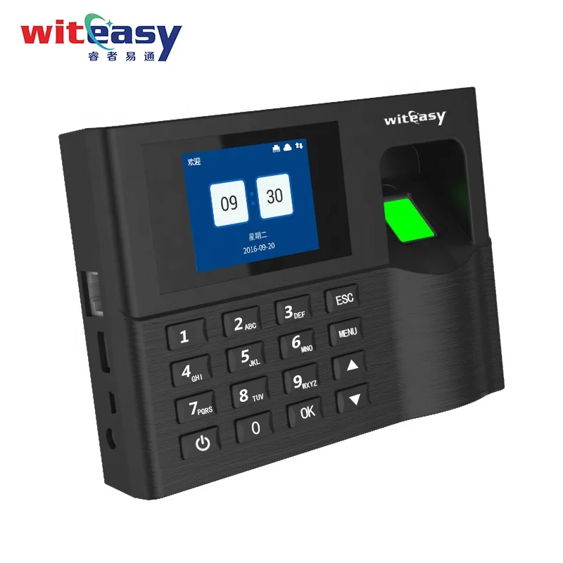 Employee Biometric Time recording Time Clock in and out Machine For Employee Time Attendance machine