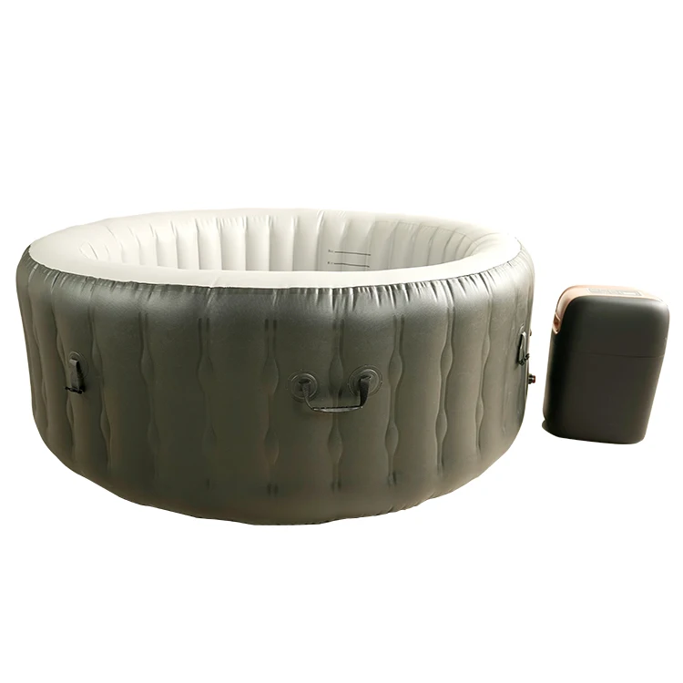 family use outdoor inflatable spa dome deluxe portable spa 2 person portable spa hot tub