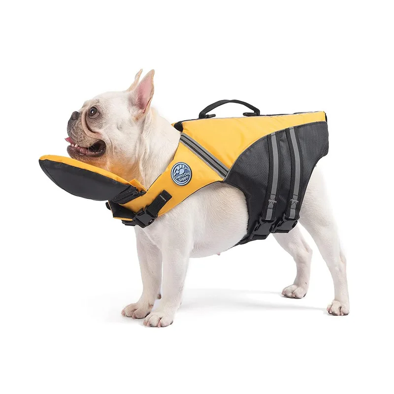 Juice Pet Dog Life Jacket with Adjustable & Durable Extra Flotation Swim Life Vest with Secure Fastening System for Small Dogs