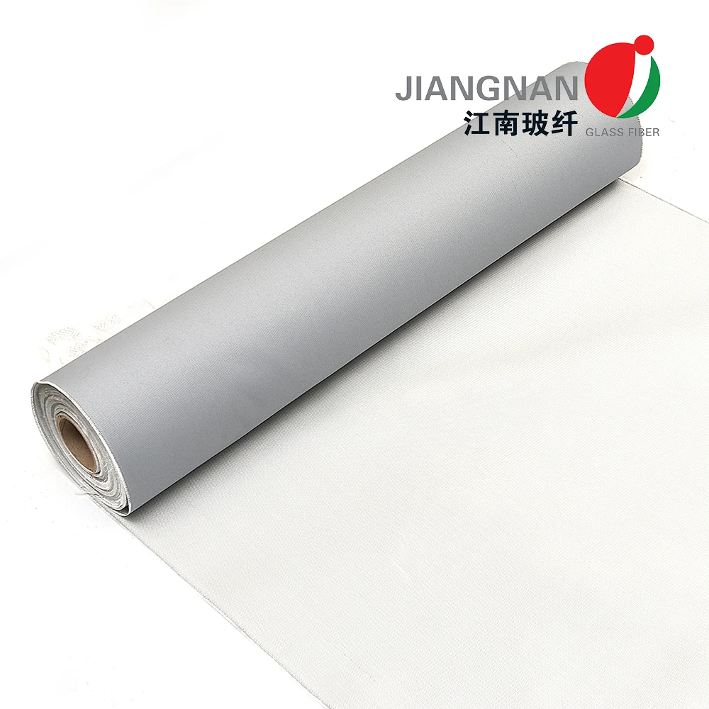 High temperature resistance fire proof pu polyurethane waterproofing coating glass fiber fabric cloth