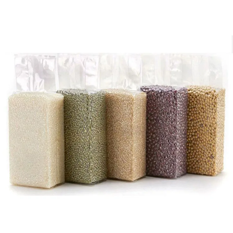 Free Sample Polypropylene Bopp Laminated 10kg Pp Woven Rice Packaging Bag For Sale