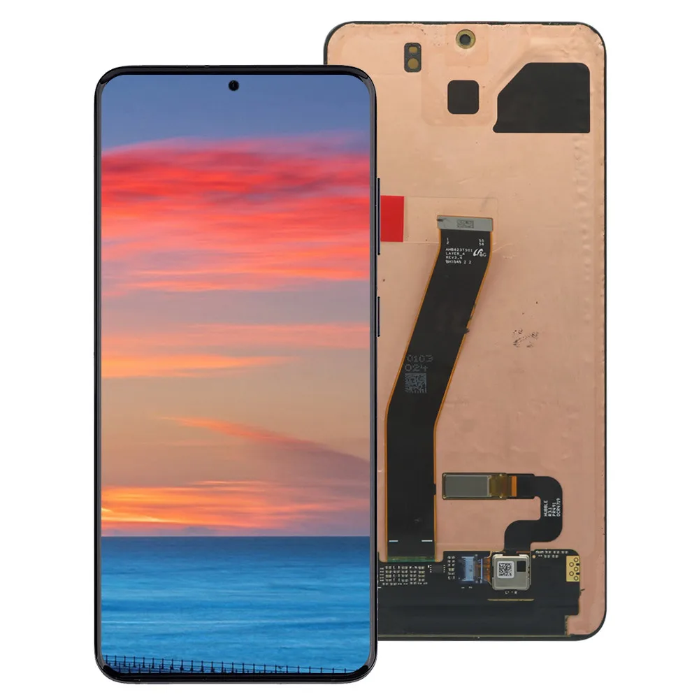 Сменный ЖК-дисплей для мобильного телефона с сенсорным экраном и дигитайзером для Samsung Galaxy S20