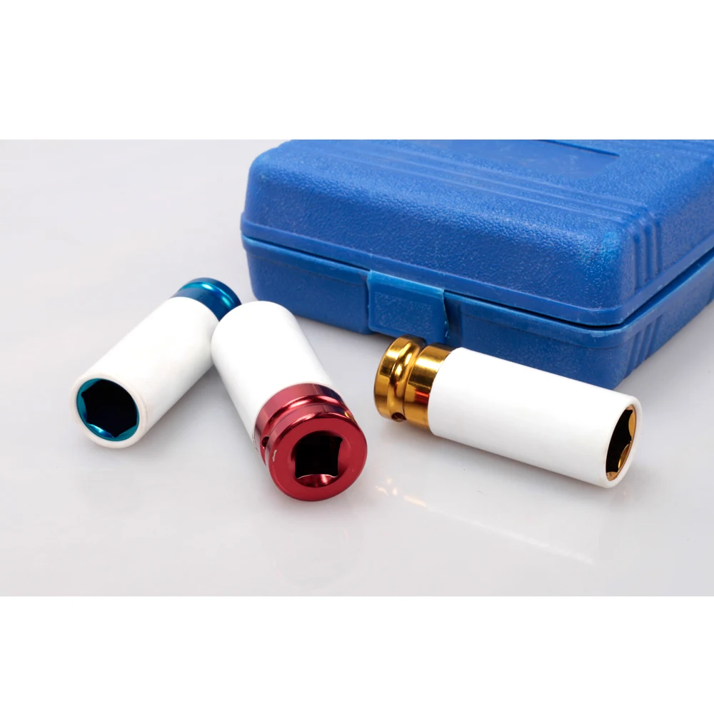 3PCS Auto Repair Hardware Universal Tool Kit  Wheel Deep Impact Nut Socket Driver Set