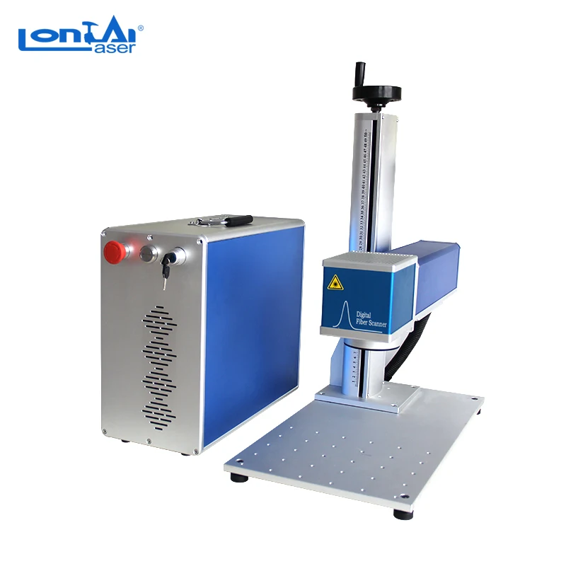 2024 hot selling 20w 30w 50w 100w RAYCUS JPT fiber laser marking engraving machine for metal guns jewelry rings stainless steel