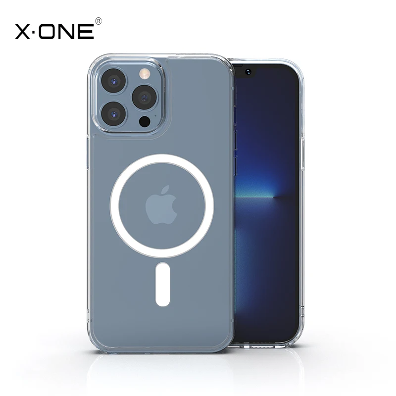 X-ONE высокое качество противоударный чехол для мобильного телефона прозрачный TPU PC Магнитный Прозрачный iPhone 12 13 Pro