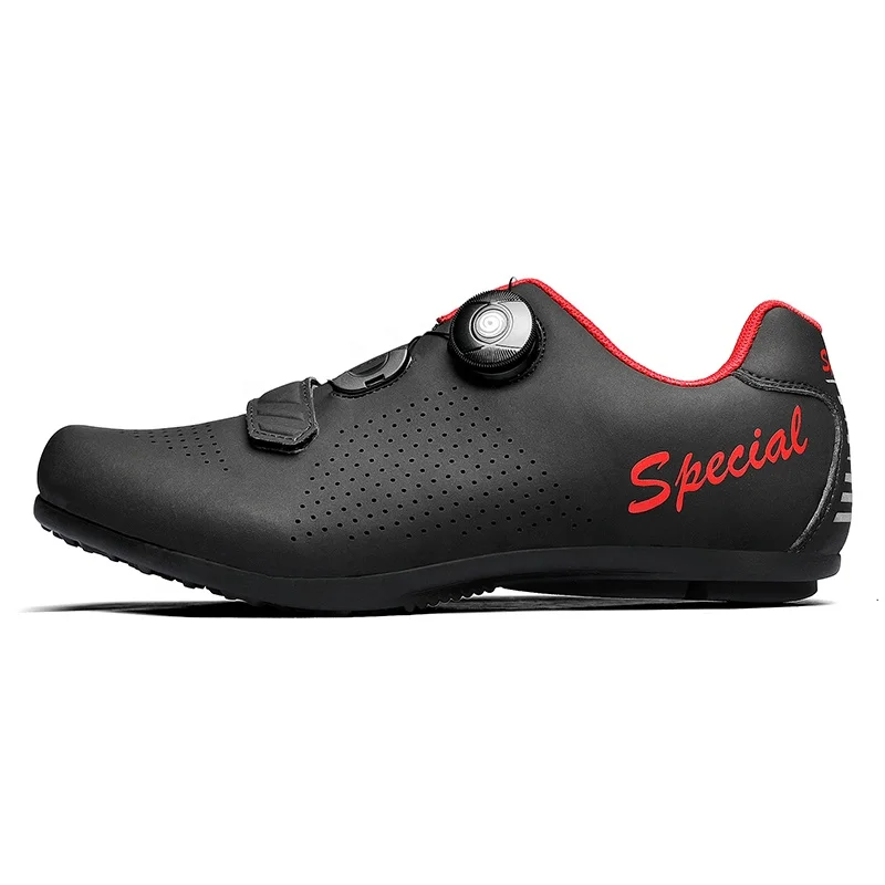 Professional Plus Size Couple Rubber-Soled Bicycle Non-Slip Road Shoes Bicycle Shoes