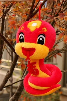 Simulation Snake Doll Plush Toy Python Doll Small Snake Doll Cute Large Zodiac Snake Wholesale