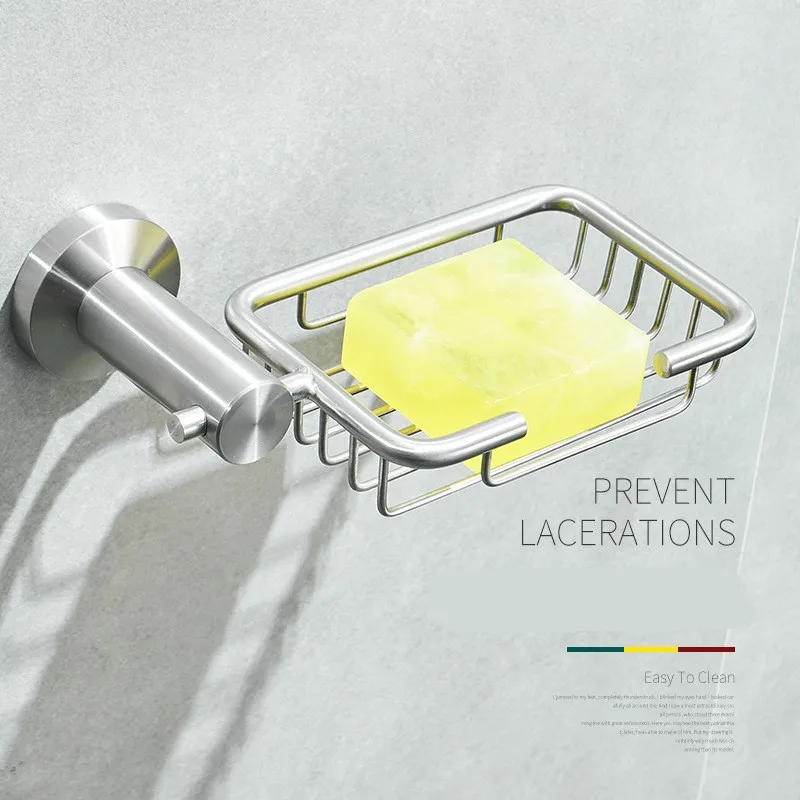 Stainless Steel Bathroom Shelf Toilet Towel Rack Toilet Towel Bar Soap Rack Glass Desk Storage Rack bathroom accessories