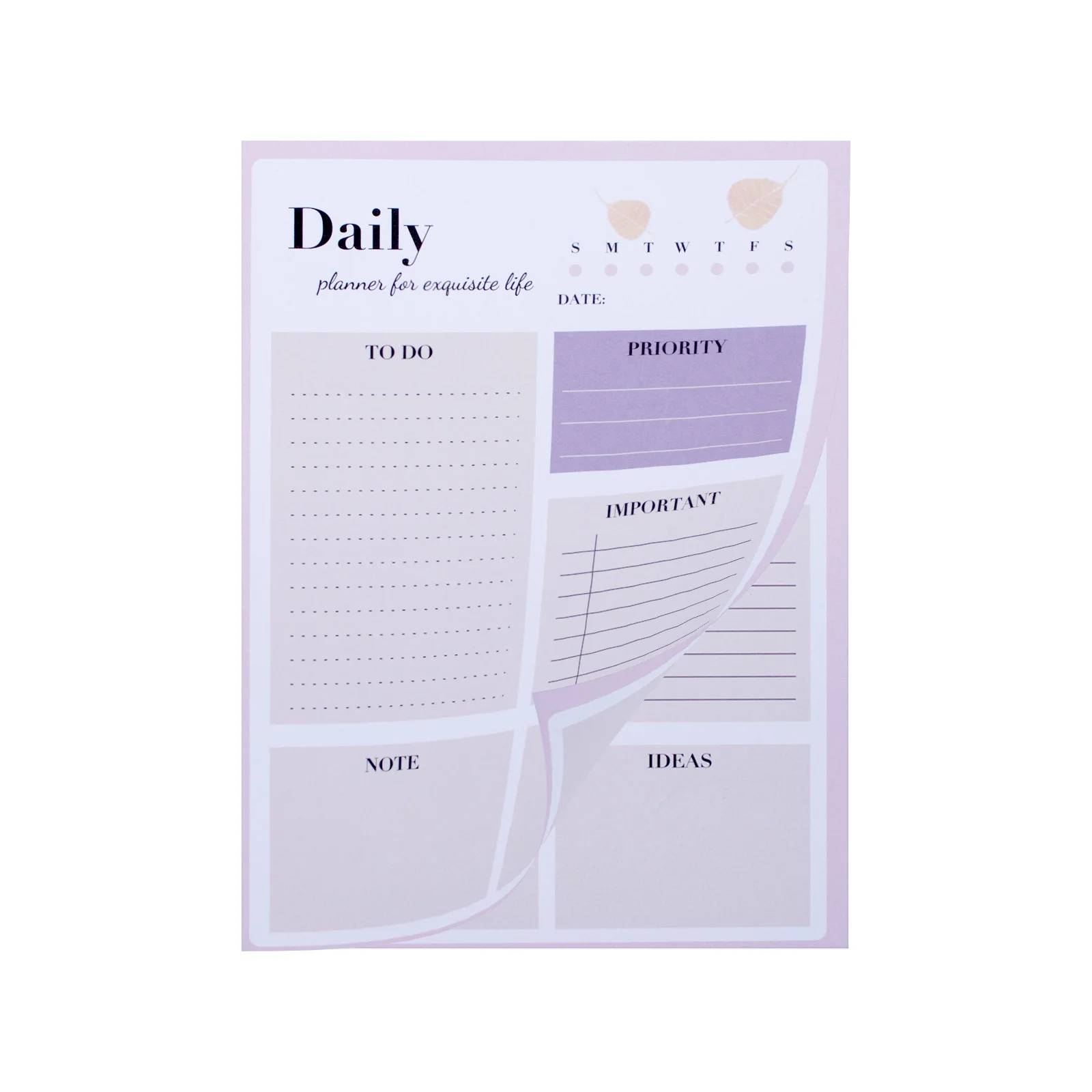 Custom Daily Manifest Planner Office School Supplies Stationery Items Desk Writing Stickers Agenda Organizer To-Do List Notebook