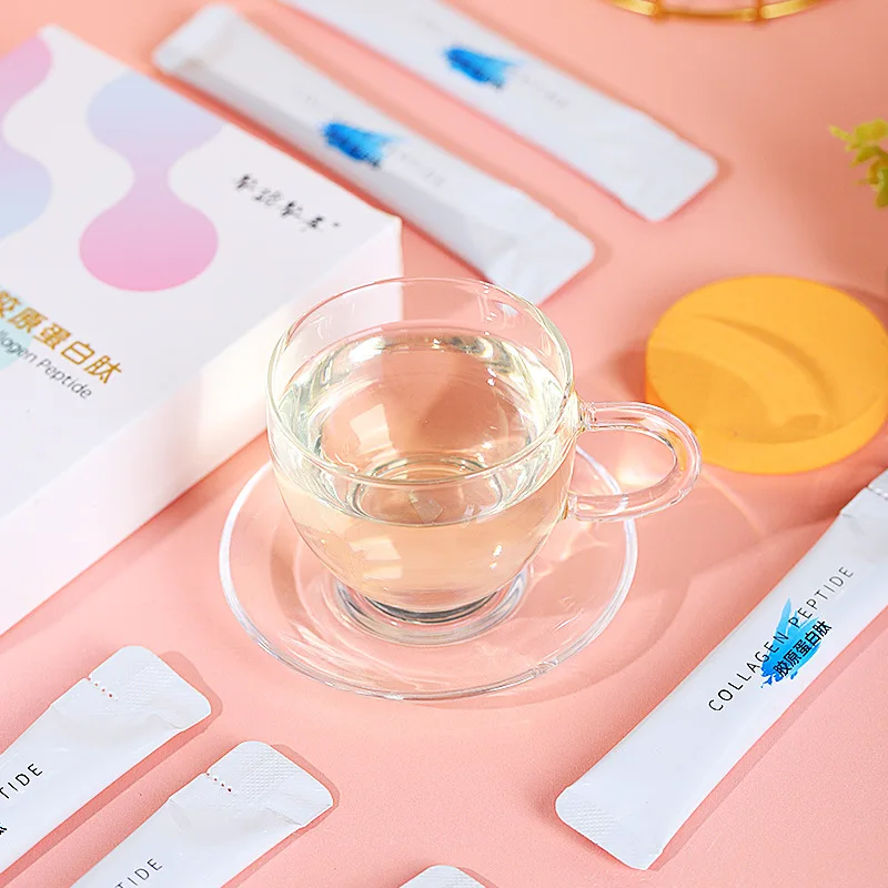 Collagen Peptides Powder Supplement for Women Beautiful Skin Hair Nails Bulk Supply Collagen Peptides Powder