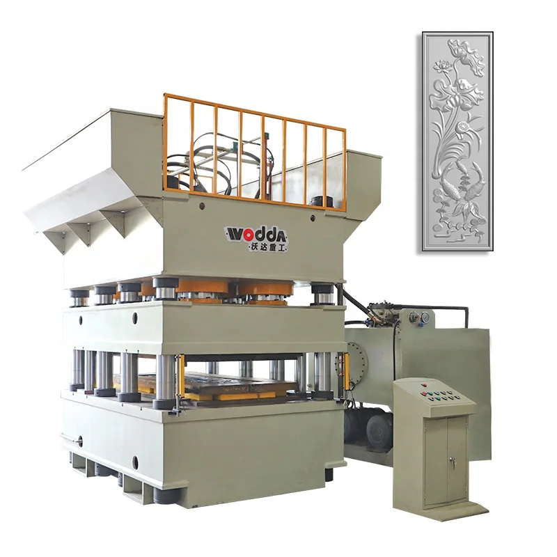 2500 Ton Metal Steel Door Making Embossing Press Machine