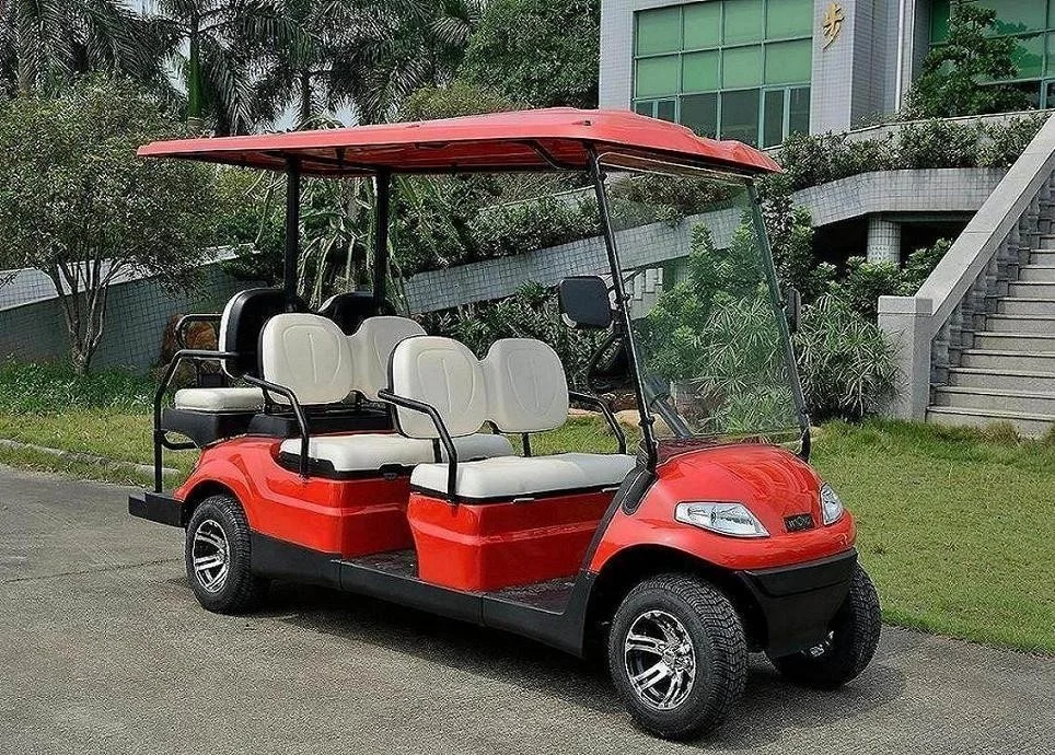 4+2 seats electric cart  for garden tourist with 48v electric car conversion kit