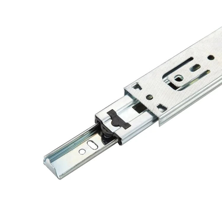 Full Extension Bearing Telescopic Drawer Slides/Furniture Hardware 3 Fold Full Extension Drawer Slides/Cabinet Drawer Rail