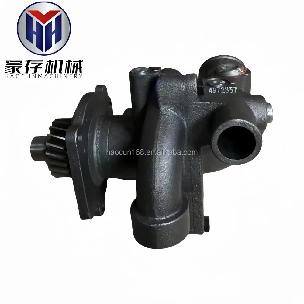 High Quality BMP45055HD 4982857X 4972857 Water Pump for Cummins Engine Construction Machinery Parts