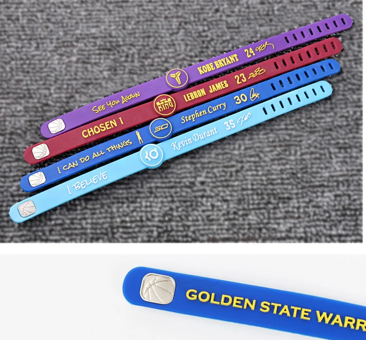 Yiwu factory crafts wrist band / silicon bracelet wholesale / custom silicone wristband