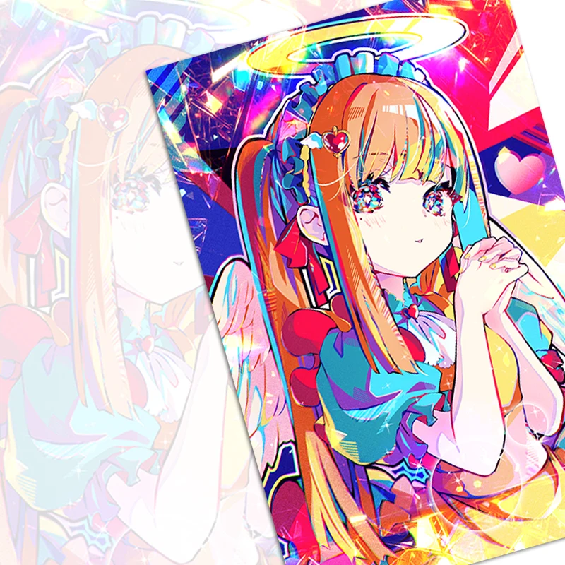 China factory offers customized game cards featuring anime characters series with high definition printing and flash technology