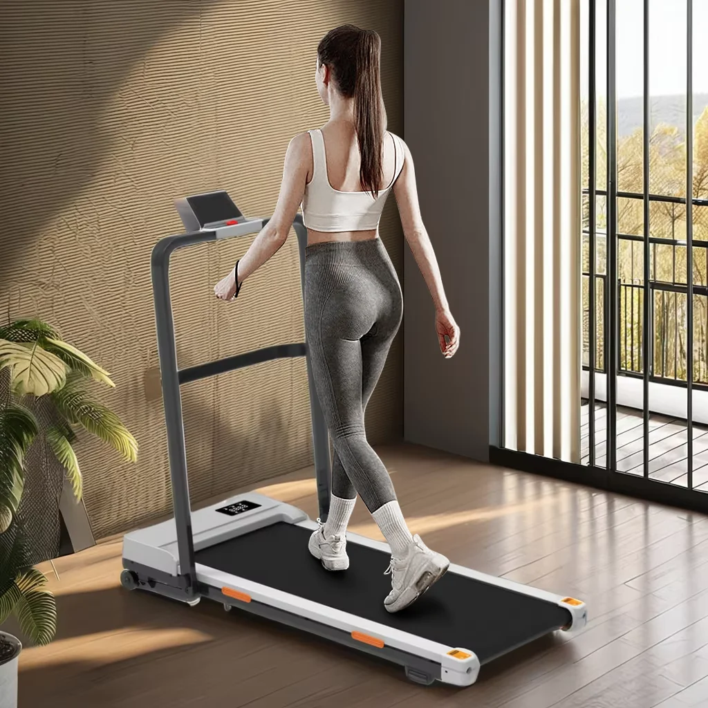 Gymbopro High-quality handrails can be added slim walking pad foldable