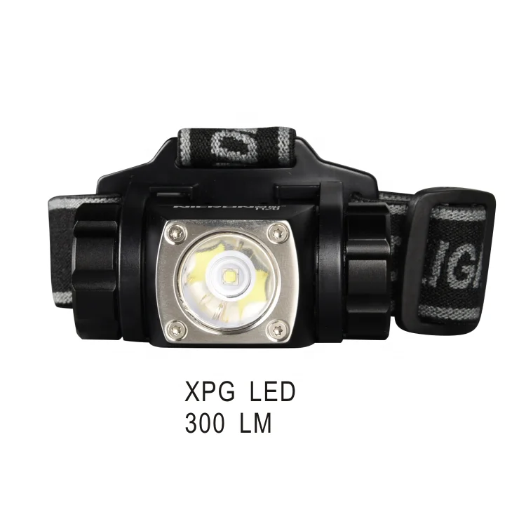 Outdoor industrial lampe frontale electric LED headlight, headlamp, head self-defense torch