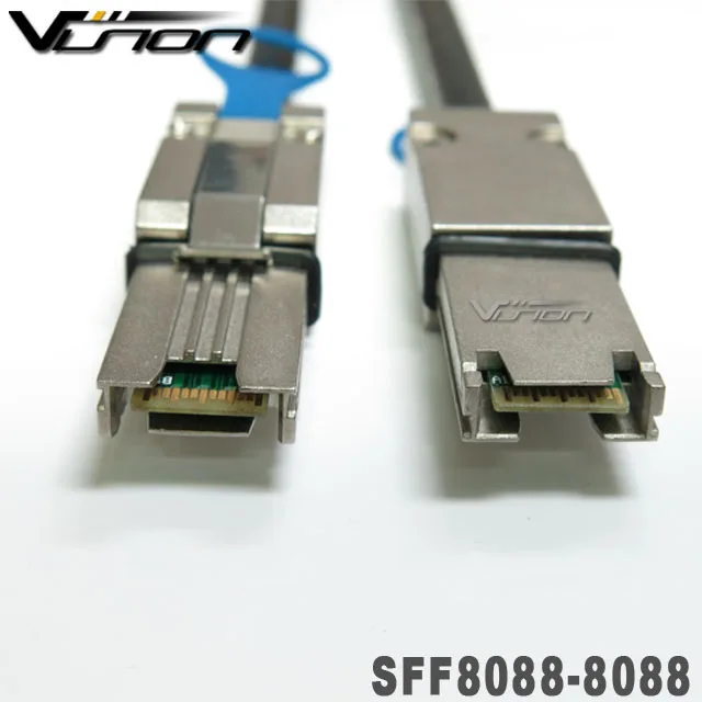 External Mini SAS 26pin (SFF-8088) Male to Mini SAS 26 (SFF-8088) Male Cable, 1.0M